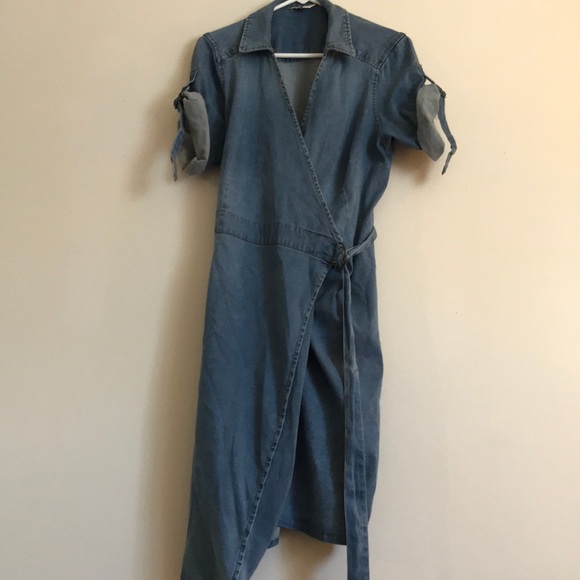 cato denim dress